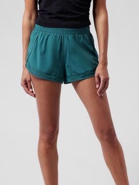 VGUC Athleta Mesh Racer Run